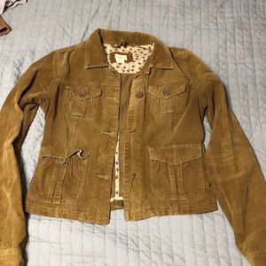 Brown corduroy jacket